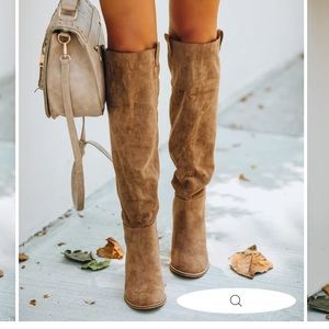 Vici Saint Slouch Boot- camel